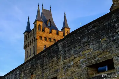 Detail at Hohenzollern Castle in southwestern Germany.