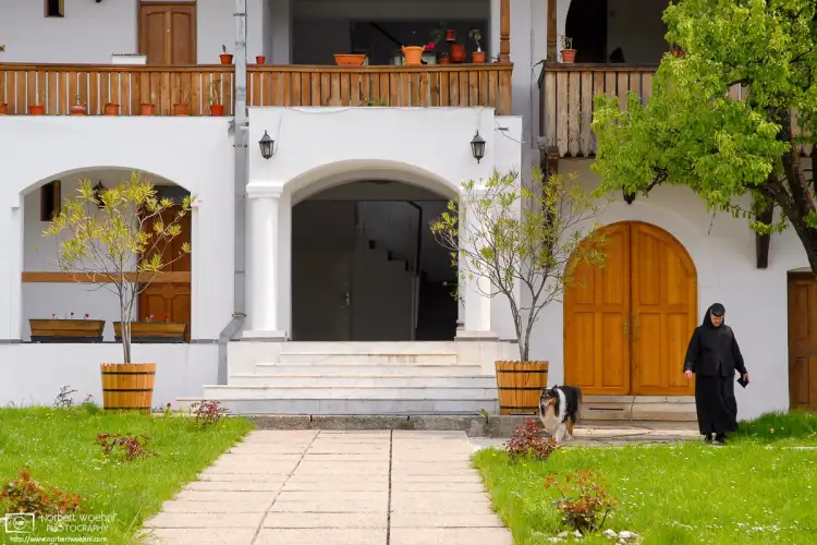 A candid shot from Horezu Monastery, which was founded in 1690 and is located in the town of Horezu, Wallachia, Romania.