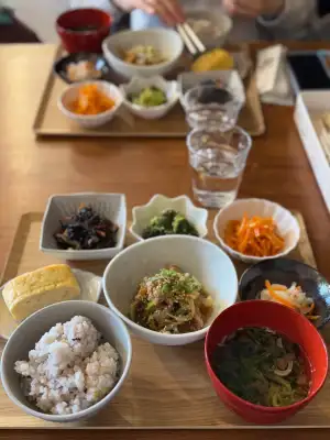 Japanese lunch set meal in Itabashi, Tokyo.