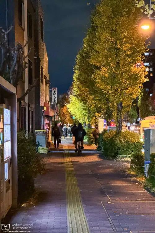 Just a brief moment in time from Itabashi Ward in Tokyo, Japan, walking back home tonight after my kickboxing training.