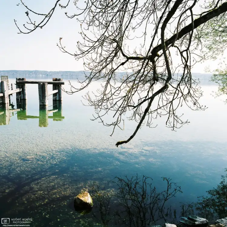 A calm impression taken in Bernried, Bavaria, Germany, on a walk around Lake Starnberg.