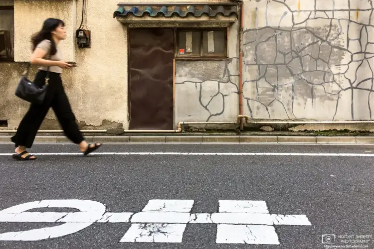 nteresting patterns and textures spotted at this street corner on a walk through the Taito ward of Tokyo, Japan.